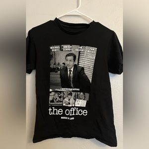 The Office Black Shirt size Small